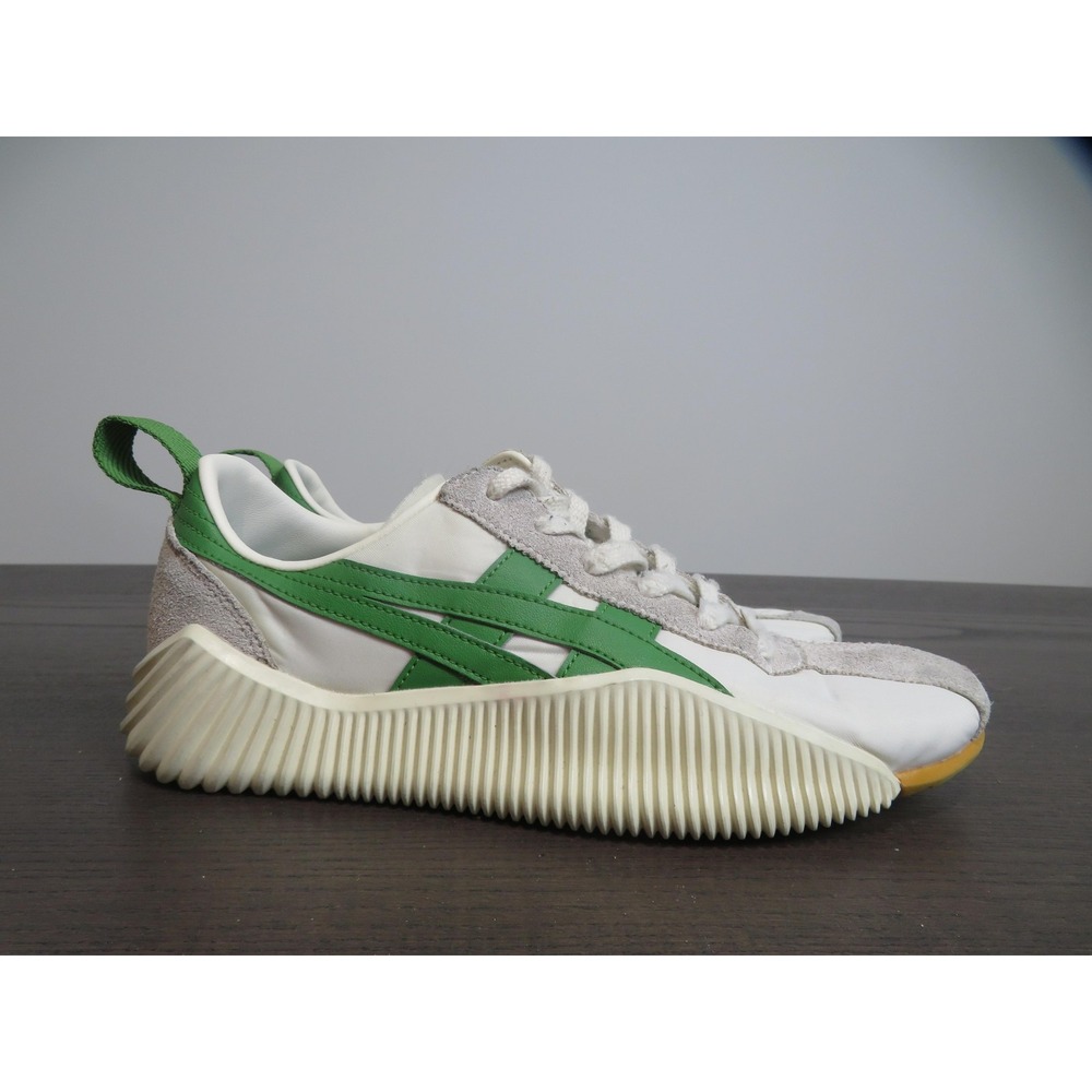 Asics Onitsuka Tiger Acromount Shoes Womens 8 Mens 6.5 White Green Sneaker Gym